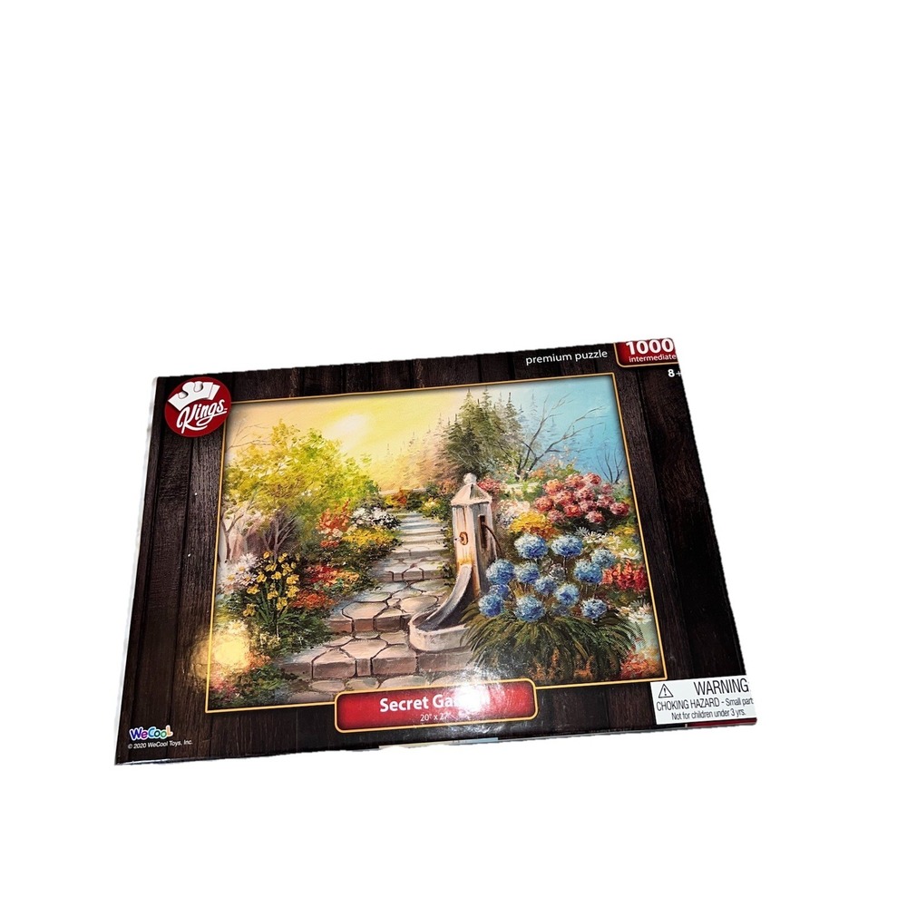 Kings Secret Garden 1,000 Piece Jigsaw Puzzle 20x27 Landscape Nature Garden